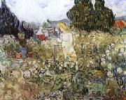 Vincent Van Gogh Mlle.Gachet in Her Garden at Auvers-sur-Oise china oil painting reproduction